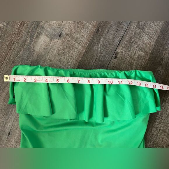 Kate Spade One Piece Ruffle Swimsuit-Size Large - Picture 6 of 8